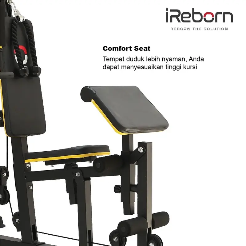 Alat Fitness Home Gym 1sisi 150LBS iReborn Metro 8
