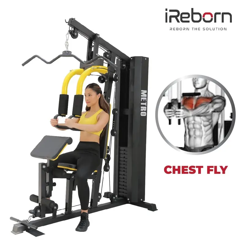 Alat Fitness Home Gym 1sisi 150LBS iReborn Metro 2