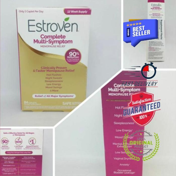 Terlaris Estroven Complete Multi Symptom Menopause Relief 84 Caplets