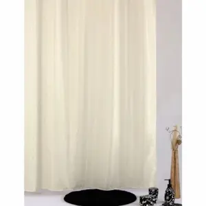 Shower Curtain horden kamar mandi 200 x 200 cm ivory