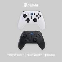 Gambar GAMEPAD REXUS ASTA GX150 Wireless Multi Platform Gamepad - Putih dari Techno Computer Bali Kota Denpasar 2 Tokopedia
