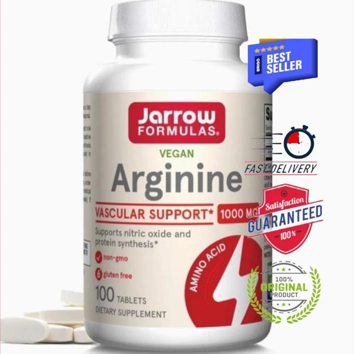 Terlaris Jarrow Arginine 1000Mg 1000 Mg 100