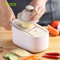 Gambar Ecoco Multifunctional Vegetable Cutter -Alat potong sayur buah all in one pemotong parutan 6in1 - Grey dari Silicook Indonesia Kota Administrasi Jakarta Barat 1 Tokopedia