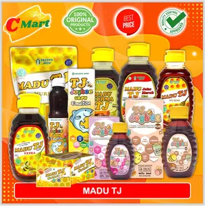 Madu Tj Series - Madu Murni - Extra Super - Joybee Grow - Jahe Mint - Madu Kurma - Madu Asli - CMart
