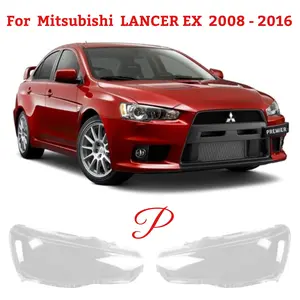 Mika Headlamp Mitsubishi Lancer EX 2008 - 2016 Kaca Lampu Depan