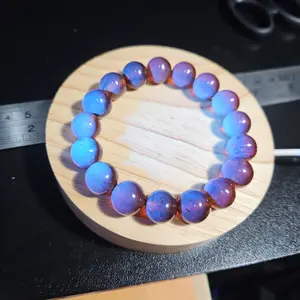 AMBER UV REACTIVE GELANG 12MM BATU ASLI