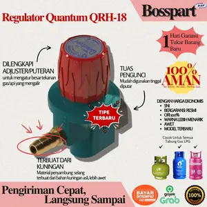 Regulator Gas Tekanan Tinggi Quantum Non Meter QRH-08