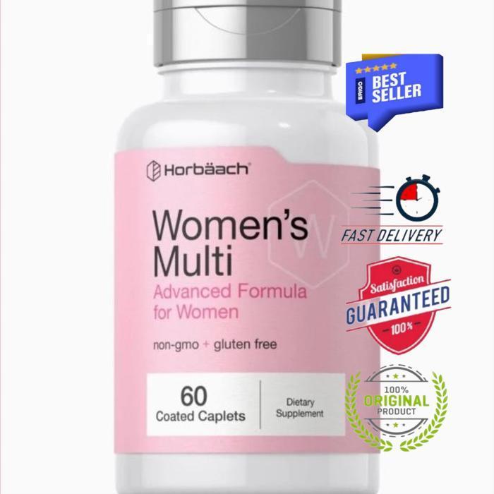 Terlaris Horbaach Women Women’S Multivitamin Multi 60 Caps