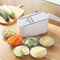 Gambar Ecoco Multifunctional Vegetable Cutter -Alat potong sayur buah all in one pemotong parutan 6in1 - Grey dari Silicook Indonesia Kota Administrasi Jakarta Barat 3 Tokopedia