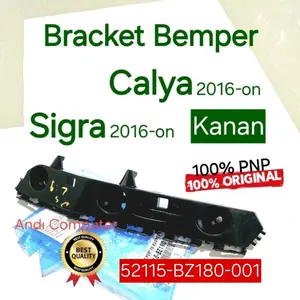 Bracket Breket Braket Suport Bemper Body Bodi Sigra Calya KANAN Depan