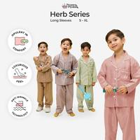 Gambar Nyonya Piyama Poly Bamboo Set Piyama Lengan Panjang Anak - Polos Herb dari NyonyaPiyama Kota Administrasi Jakarta Barat 1 Tokopedia