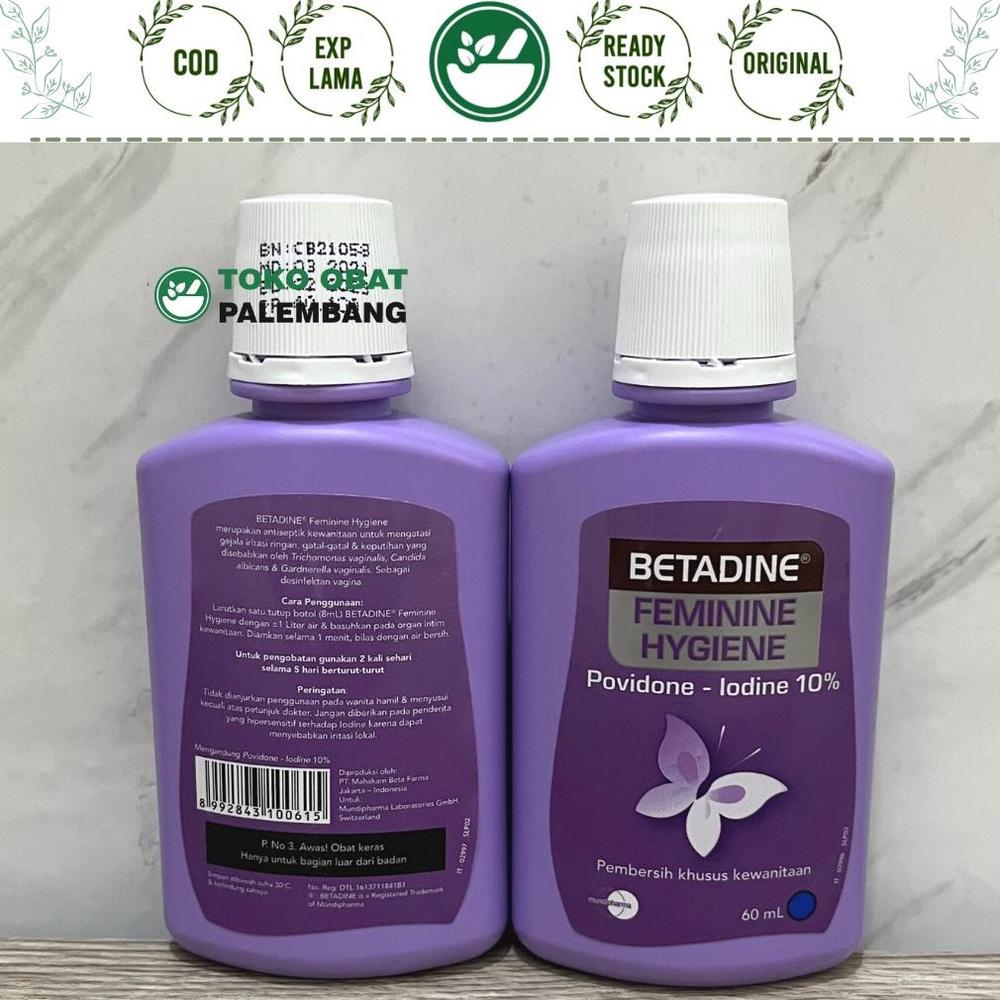 BETADINE FEMININEE HYGIENE 60 ML SABUN PEMBERSIH KEWANITAAN GATAL KEPUTIHAN BETADINE FEMINIME
