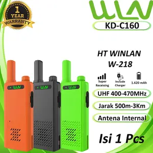 READY HT WLN W-218 (KD-C160) - ISI 1 PCS (HITAM, HIJAU, ORANGE, KUNING)