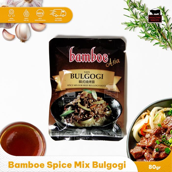 Gambar Bamboe Bumbu Instan Asia Saus Bulgogi dari Healthywagyu Meatshop Kota Bandung Tokopedia