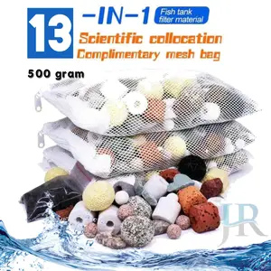 Media filter aquarium 13 in 1 bio ring rumah bakteri penjernih air