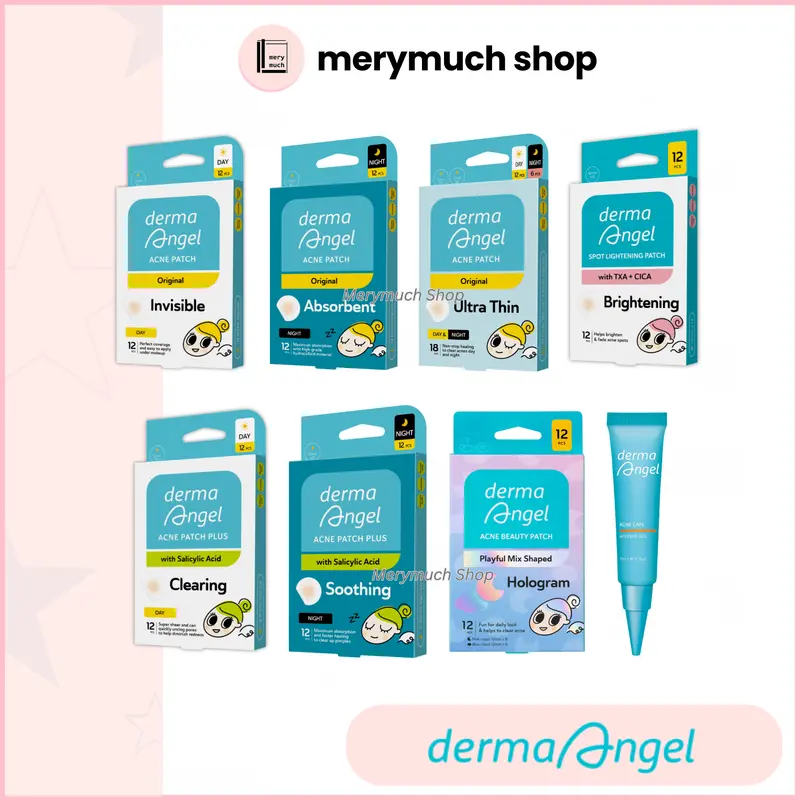 DERMA ANGEL Acne Gel Patch Day/Night/Mix Stiker Jerawat 0