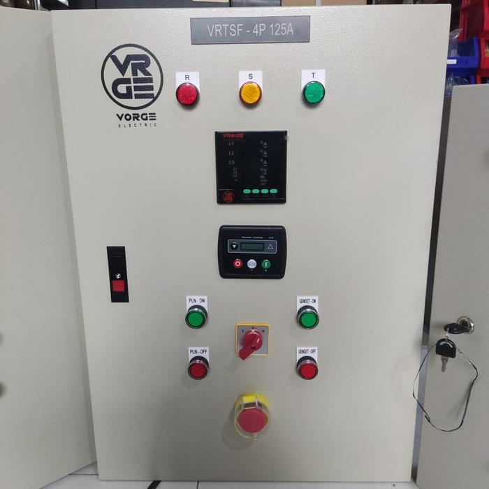 Jual Panel listrik ats automatic transfer switch 82kva 125a Pak akbar ...