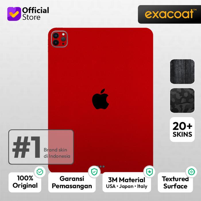 Gambar [EXACOAT] iPad Pro 11 / 12.9 (2020) 3M Skin / Garskin - True Colors - 11 Wifi, Merah dari Exacoat Kota Bekasi Tokopedia