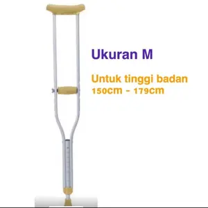 Tongkat Ketiak / Crutch / Kruk merk Sellaco ukuran M