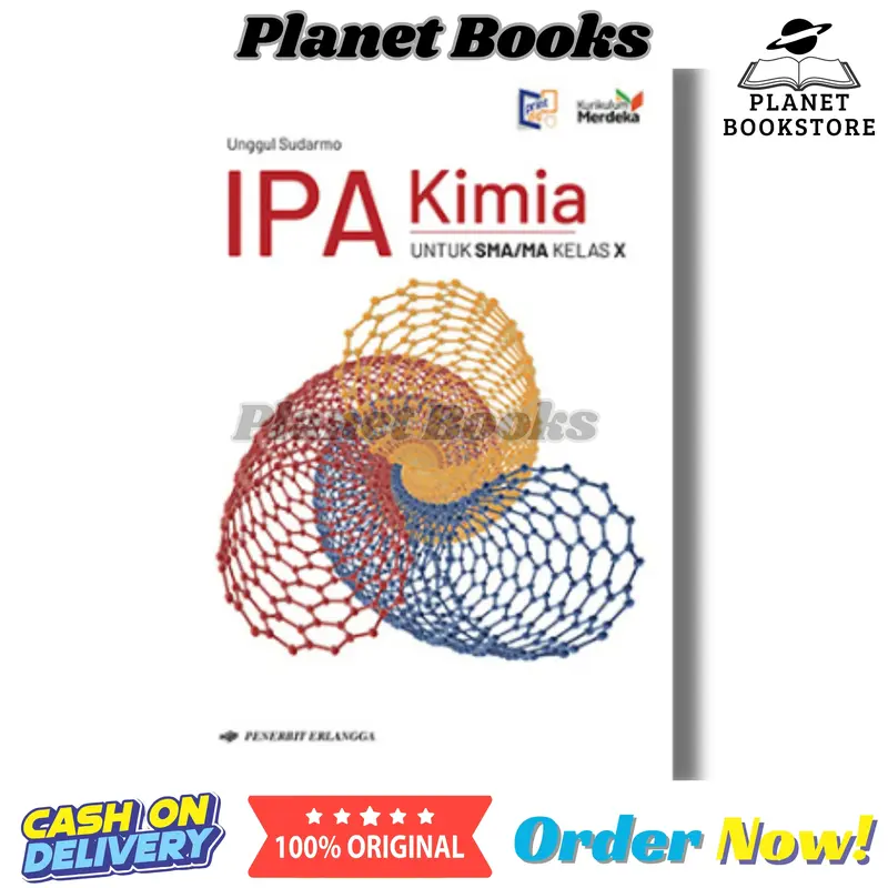 BUKU IPA KIMIA KELAS 1,2,3 ATAU 10,11,12 SMA/MA PENERBIT ERLANGGA REVISI DAN NON REVISI KURIKULUM MERDEKA 1