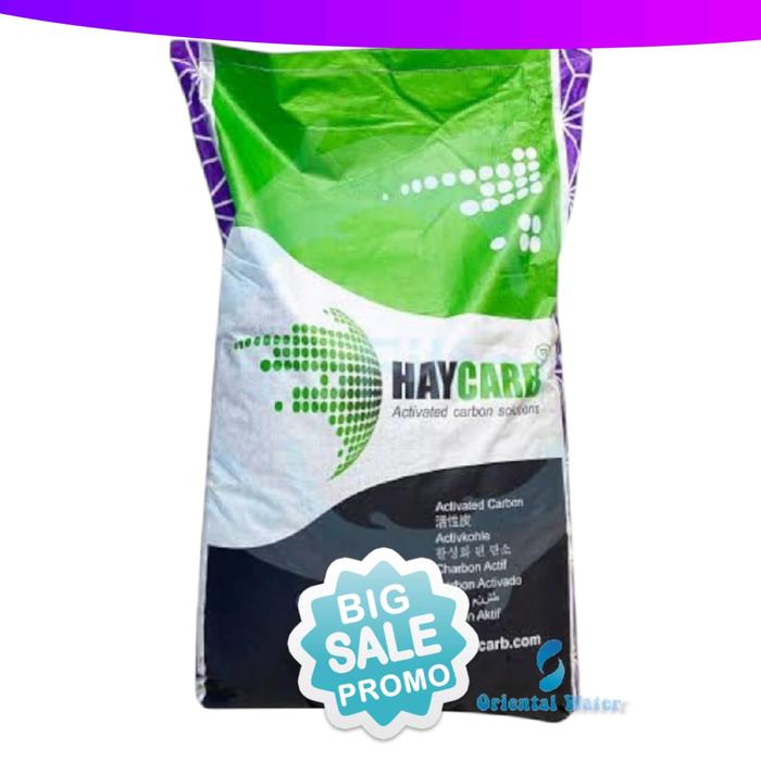 Gambar media filter air karbon aktif haycarb ako 800 kemasan 25 kg dari Oriental Water Kota Surabaya Tokopedia