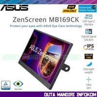 Gambar ASUS ZenScreen MB169CK 16" Inch - FHD IPS Dual USB Type C Mini HDMI Flicker Free Blue Light Filter Anti-glare surface Eye Care Portable Monitor dari Duta Mandiri Infokom Kota Administrasi Jakarta Pusat 5 Tokopedia
