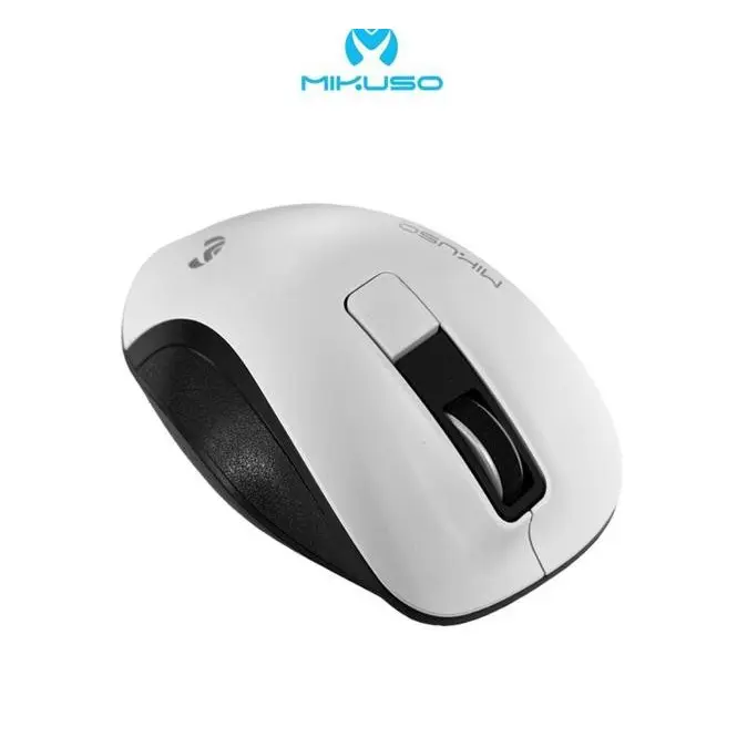 Gambar Mikuso MOS-W102 Mouse Wireless 2.4Ghz 1600DPI - Putih dari Starcomp Solo Kab. Sleman 5 Tokopedia