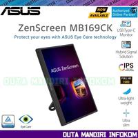 Gambar ASUS ZenScreen MB169CK 16" Inch - FHD IPS Dual USB Type C Mini HDMI Flicker Free Blue Light Filter Anti-glare surface Eye Care Portable Monitor dari Duta Mandiri Infokom Kota Administrasi Jakarta Pusat 4 Tokopedia