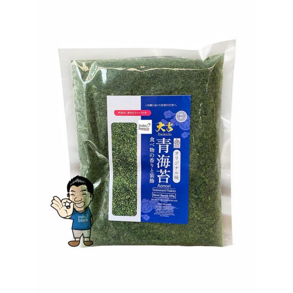 Gambar AoNori Rumput Laut Bubuk- Ao Nori Seaweed Flakes 100 g dari IndoFresco Kota Administrasi Jakarta Barat Tokopedia