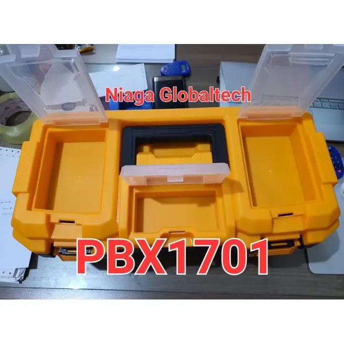 New INGCO PBX1701 TOOLBOX 17" KOTAK PERKAKAS TOOL BOX PVC BOKS 1