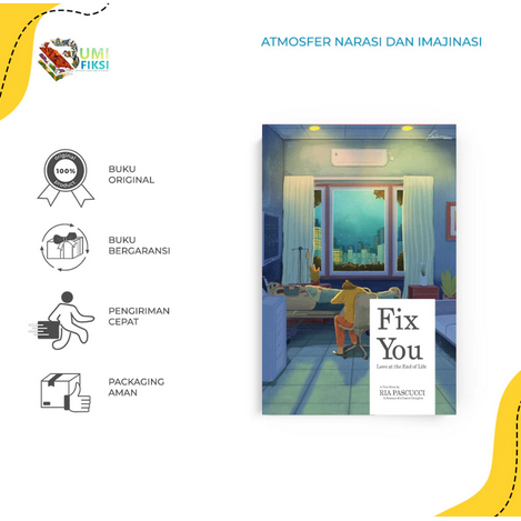 Gambar Buku Novel Fix You - Ria Pascucci - Falcon Publishing - Bumifiksi (09 - 18 Mar 2025) dari Bumi Fiksi Makassar Kota Makassar Tokopedia