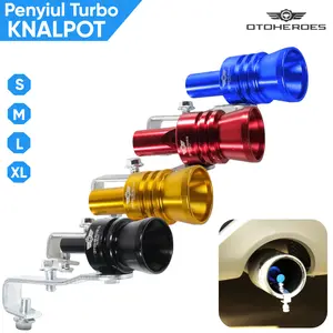 Penyiul Turbo Knalpot Mobil S M L XL Car Exhaust Whistling 1000-2400cc Klip Mesin Motorcycle