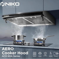 Gambar NIKO COOKER HOOD AREO ACH60A / ACH-60A 60 CM BLACK dari UFO ELEKTRONIKA JABODETABEK Kab. Tangerang 4 Tokopedia
