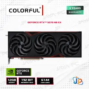 VGA Colorful BATTLE-AX GeForce RTX 5070 NB EX 12GB - 12 GB GDDR7