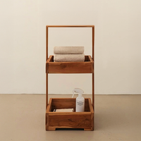 Gambar Taunus Square Rack 2 Tier Natural Teakwood Rak Kotak Kayu Jati 2 Susun Rak penyimpanan Aestethic Serbaguna Toiletteries Toilet Handuk Make Up Organizer Kamar Mandi Ruang Tamu Hiasan Cafe Kafe Restaurant dari NAGAREY Kota Administrasi Jakarta Barat 1 Tokopedia