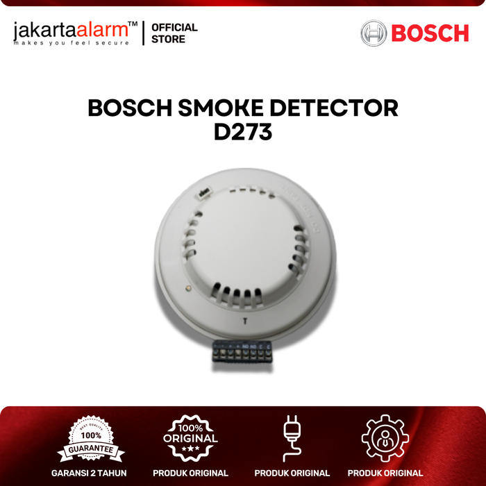 Gambar Sensor Asap Deteksi Smoke Detector BOSCH D273 dari jakartaalarm Official Store Kota Administrasi Jakarta Selatan Tokopedia