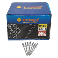 Gambar TORA Paku Rivet Warna Silver Box 649 4.8 x 12 mm dari Tora Official Shop Kab. Bandung 1 Tokopedia