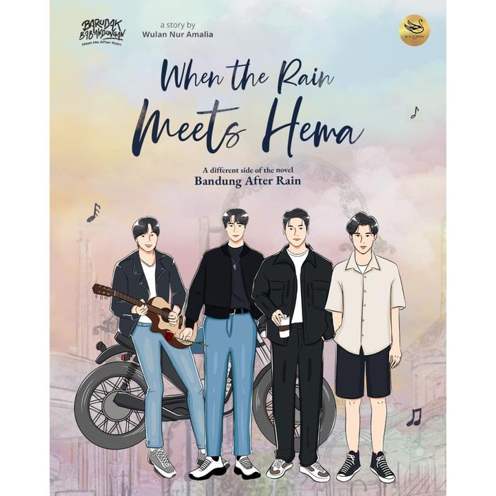 Gambar Buku Novel When The Rain Meets Hema - Wulan Nur Amalia - Blackswan - Bumifiksi - Coming Soon dari Bumi Fiksi Makassar Kota Makassar Tokopedia