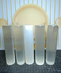 Harmonizer Tower Cylinder Selenite Cat Eye Top Grade Natural 15 cm  (Harga per pcs) Asli Batu Alam