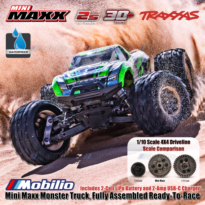 Mini Maxx Exploded View Jual Traxxas 107154-1 Mini Maxx Monster Truck Fully Assembled Brushless ...