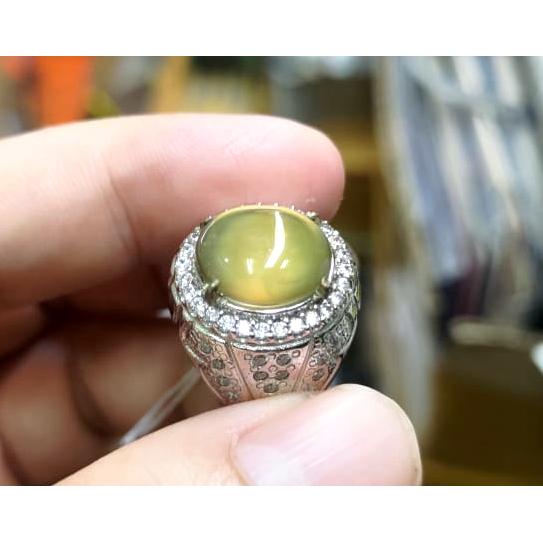 Gambar Cincin Batu Natural Idocrase Bio Solar Aceh IDC027 Giwang Melintir Joget-Joget Ikatan Perak dari CNC phoneshop Kota Administrasi Jakarta Pusat Tokopedia