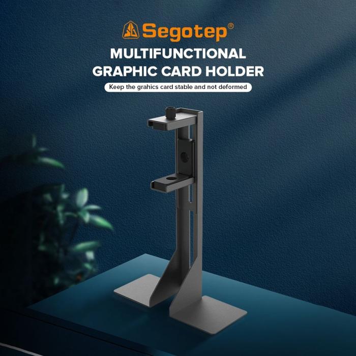 Gambar SEGOTEP Multifunctional Anti Sag VGA GPU Bracket Vertical / Horizontal Holder dari RedTeknologi-Redcom Kota Administrasi Jakarta Barat Tokopedia
