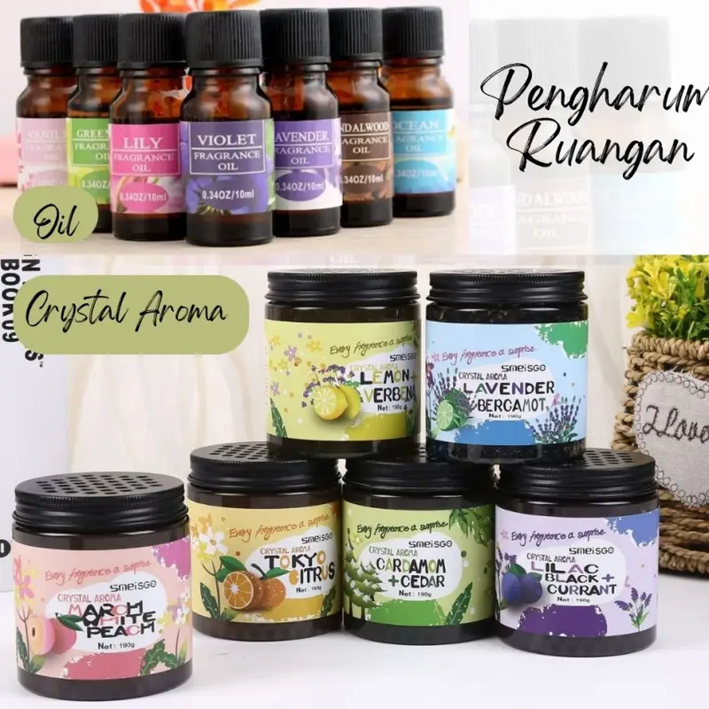 Pure Aroma Essential Oil Fragrance Minyak Aromatherapy Mushifu Oil 0