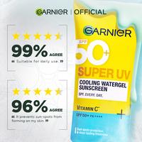 Gambar GARNIER SUPER UV COOLING WATERGEL SUNSCREEN SPF 50+ PA++++ - 30 ml dari Garnier Official Store Kota Tangerang 4 Tokopedia