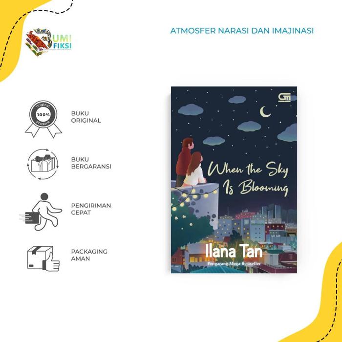 Gambar Pre Order - Buku Novel - When The Sky Is Blooming - Ilana Tan - GPU - Bumifiksi dari Bumi Fiksi Makassar Kota Makassar Tokopedia