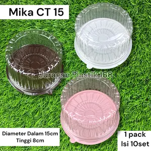Mika CT 15 / Mika Tumpeng Mini CT15 / Mika Bolu Bulat / Tempat Puding