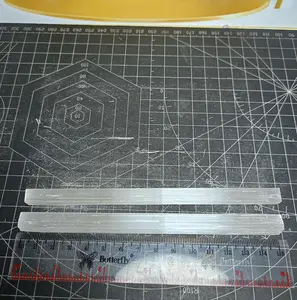 Natural Selenite Mexico stick kecil Top Grade 15 cm (Harga per pcs)