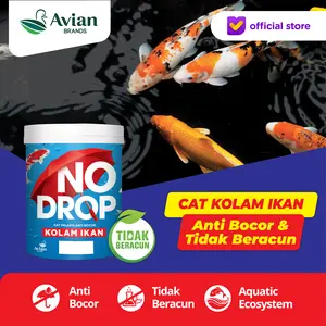 No Drop Kolam Ikan - 1 Kg - Pelapis Anti Bocor Untuk Kolam Ikan