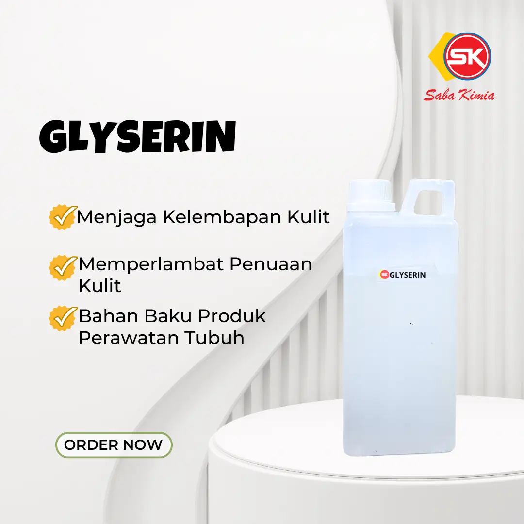 Glyserin 99,7% / Vegetable Glycerin/Glicerol/ Pelembab Kulit 1 Kg