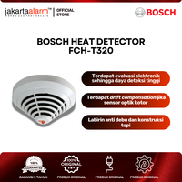 Gambar Sensor Deteksi panas Heat Detector BOSCH FCH-T320 Fire Alarm - Base MS 400 B dari jakartaalarm Official Store Kota Administrasi Jakarta Selatan 2 Tokopedia